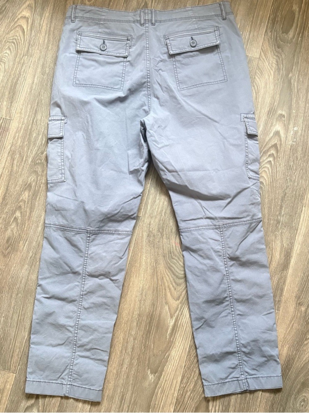 LL Bean Favorite Fit Stretch Canvas Cargo Pants Mid-Rise Straight Leg Womens - Picture 5 of 5